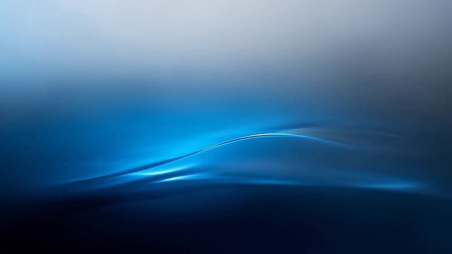 Abstract blue wave design