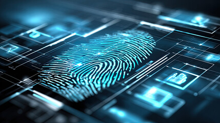 Digitale Schutzmechanismen mit leuchtenden Vorh&auml;ngeschl&ouml;ssern auf abstrakten Datenstrukturen. Darstellung von Cybersecurity, Verschl&uuml;sselung und moderner Netzwerksicherheit.