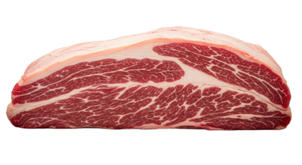 Raw Beef Brisket Cut – Transparent Background
