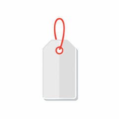 Flat Design Gift Tag Icon