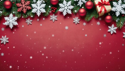 Festive winter wonderland display holiday theme digital artwork cozy atmosphere aerial view celebratory concept for christmas cheer and seasonal decor inspiration