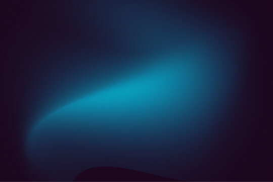 Abstract blue background with glowing light rays and energy waves in motion across dark space