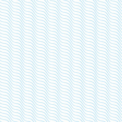 Waves background. Abstract seamless pattern. Monochrome vector illustration. Diagonal composition. Perfect for design templates, wallpaper, wrapping, fabric, print and textile. 