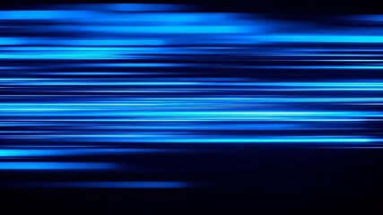 Blue light streaks on dark background - Powered by Adobe
