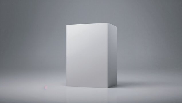 blank cereal box mockup, Product packaging on white background