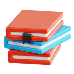 book 3d Illustration