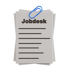 memo 3d Illustration