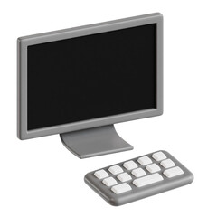 monitor 3d Illustration