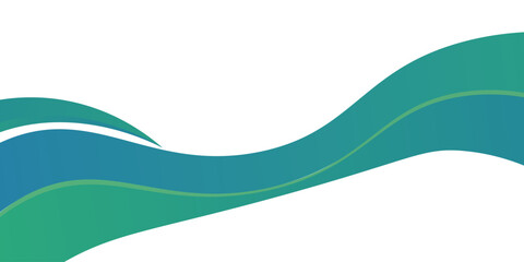 Vector blue line background curve element with white space for text and message design, overlapping layers, vector