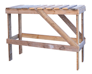 Construction grunge ladder