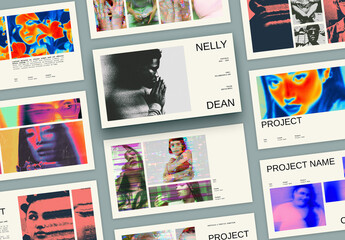 Minimal Portfolio Deck Layout