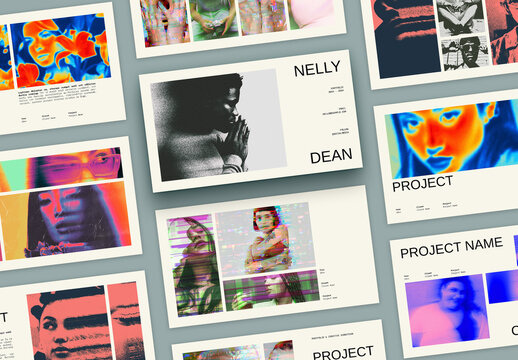 Minimal Portfolio Deck Layout