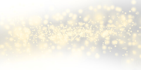 Bright golden bokeh light background