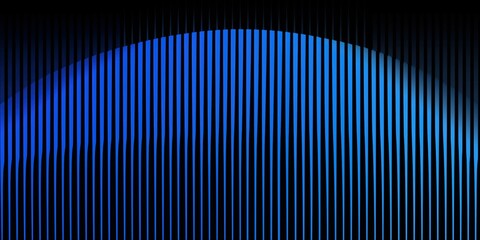 Dynamic Blue Lines: Abstract composition of vertical blue lines. Illustrating a sense of depth, rhythm, and sleek modern style. Perfect for tech backgrounds or conceptual visuals.