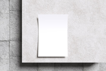 A4 Flayer Mockup Blank