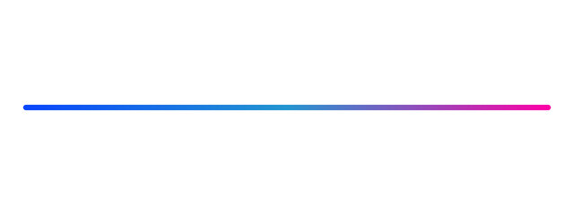 Blue to pink gradient horizontal line