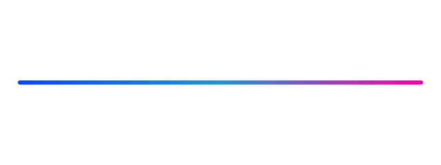 Blue to pink gradient horizontal line