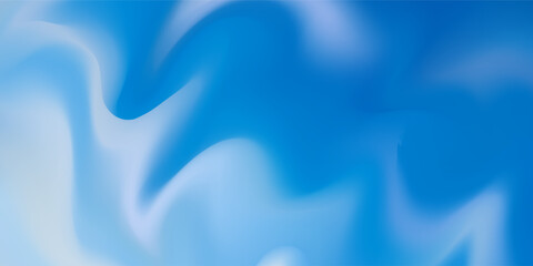 Winter Blue Gradient Background. Christmas blue white snowy landscape bg. Fluid wave soft transitions. vector eps10