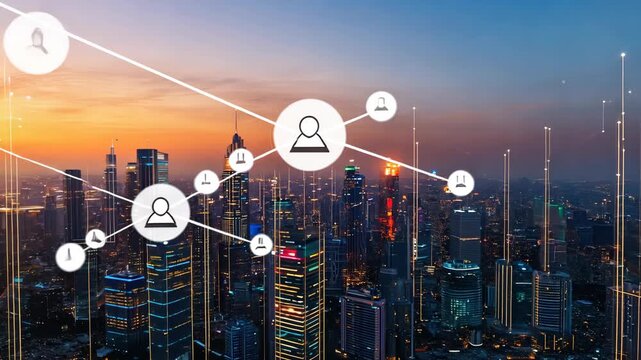 Business partnership signing at a conference in a modern office with professional attire and mutual agreements being made