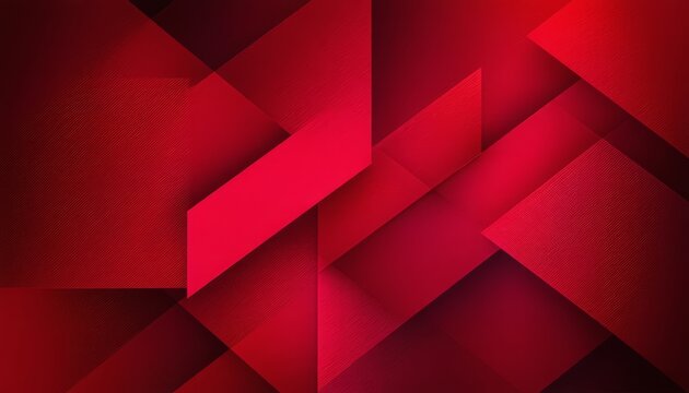 Geometric  illustration with futuristic red and orange lines, abstract square pattern, and dark texture backdrop