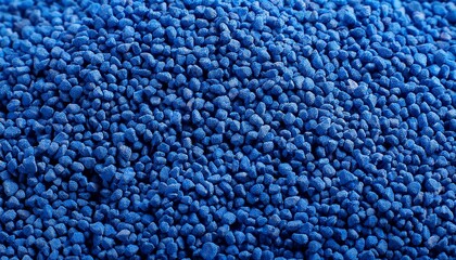 Close Up Of A Vibrant Blue Granular Surface