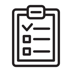 Checklist Task List Clipboard To Do App Project Planning Reminder Schedule Agenda Check Mark Squares Important Form