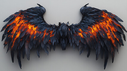 fire burning bird wings texture background, eagle, fly, flame