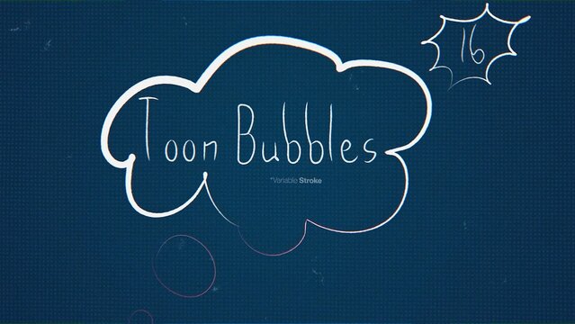 Abstract Bubbles Pack Scribble Elements 16 Doodle Animations