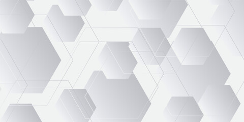 Abstract hexagon background. Vector illustration. eps10
