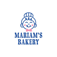 Mariams bakery vector illustration hand drawn