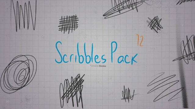 Scribble Elements Pack 72 Doodle Animations