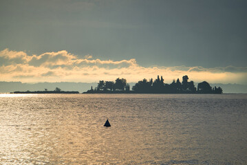 lake garda island