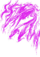 Vibrant neon magenta abstract swirling texture with dynamic fluid strokes on a transparent background, bold high-contrast modern digital art pattern with energetic motion