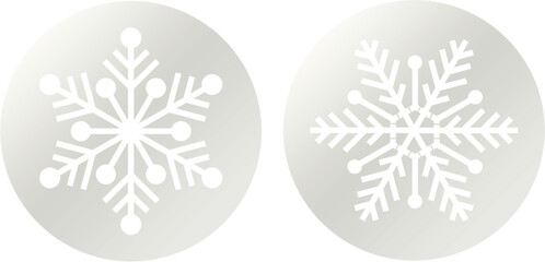 Bolas navide?as copos de niev...