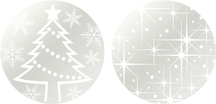 Bolas navide?as arbol extella...