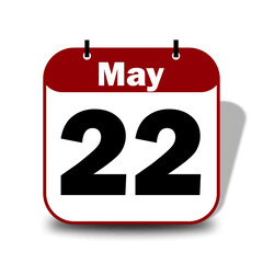 22 May Date Calendar