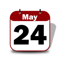 24 May Date Calendar
