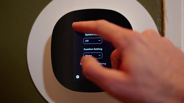 Adjusting Smart Thermostat to Turn Heat Off