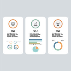 Clean & Modern Infographic Template Professional, Minimalist Design with Customizable Data Placeholders