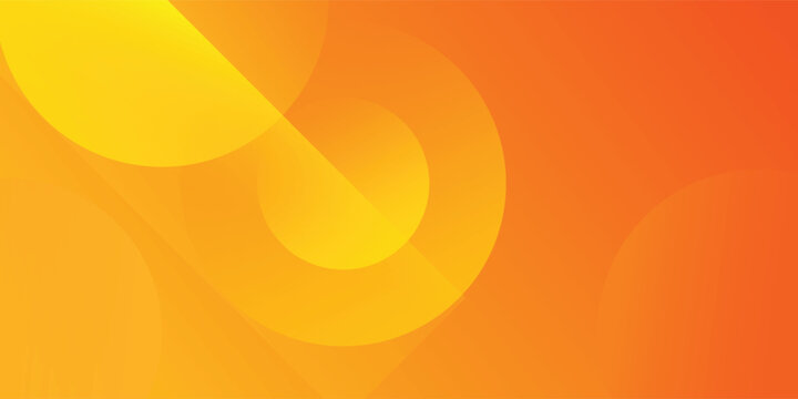 Abstract orange background with circles. Vector illustration eps 10