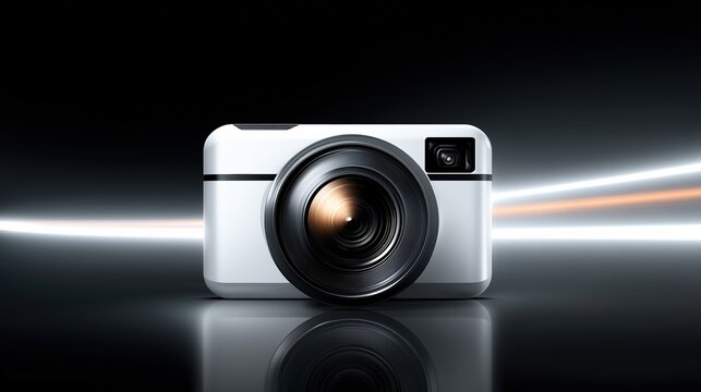 stylish travel camera for lifestyle, highquality portable camera ideal for vlogging and street photography