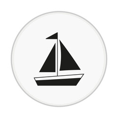 sailing ship vector illustration