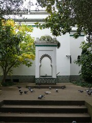 Paris, November 2025 : Visit of the magnificent city of Paris, Capital of France - Visit to the Grand Mosque of Paris, built to commemorate Muslims who died for France