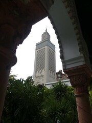 Paris, November 2025 : Visit of the magnificent city of Paris, Capital of France - Visit to the Grand Mosque of Paris, built to commemorate Muslims who died for France