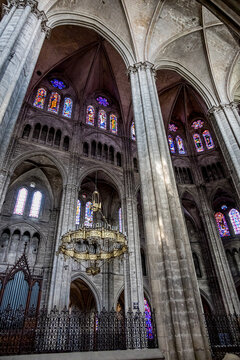 La Cath&eacute;drale Saint-&Eacute;tienne de Bourges en France