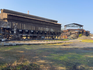 Gas cleaning installation at a metallurgical plant
