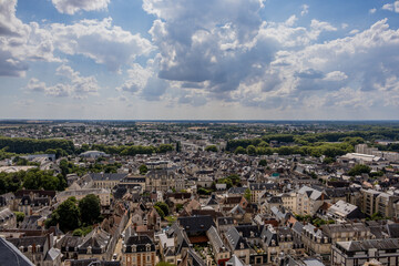 Vue Sur Ville Depuis Haut