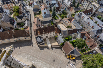 Vue Sur Ville Depuis Haut