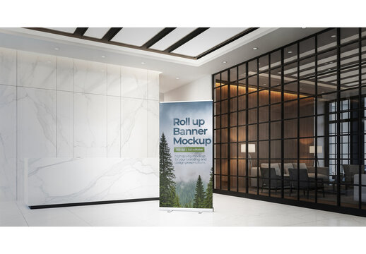 Rollup Banner Mockup 35