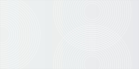 White geometric abstract background overlap layer on bright space with lines effect decoration. Modern graphic design abstract modern simple art